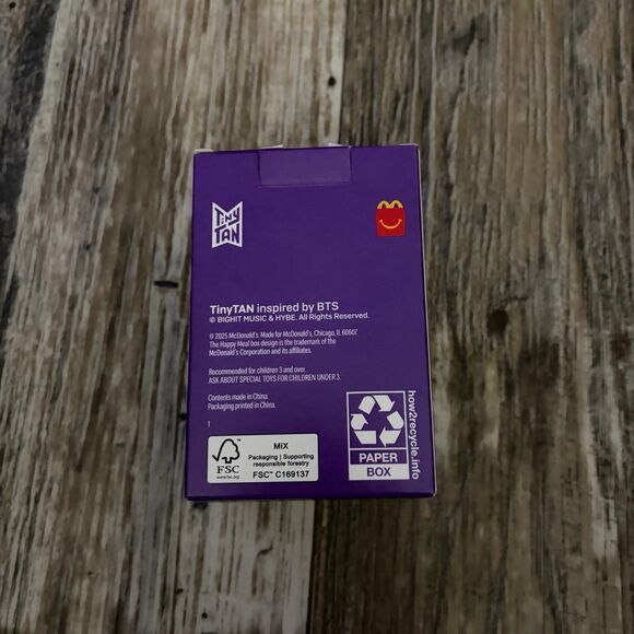 McDonald’s BTS Tiny Tan RM Toy - Picture 3 of 11